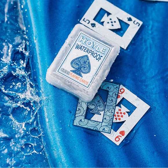 Hoyle Waterproof Clear Playing Cards - Picture 7 of 12